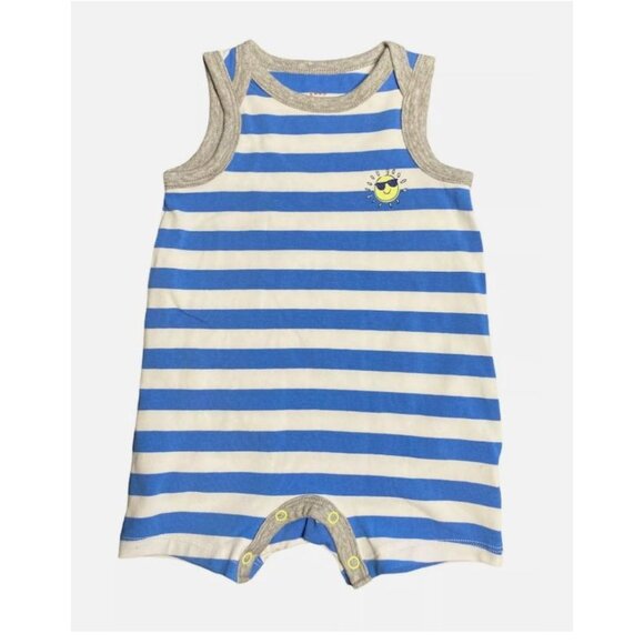 Baby Boys' Beach Bum Romper - Cat & Jack Newborn - Picture 1 of 2
